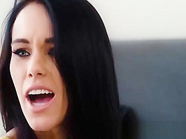 Horny cute babes Angel Smalls and Megan Rain love scissoring