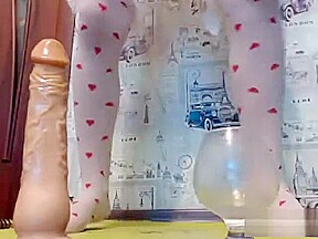 Horny girl 20min non stop orgasm