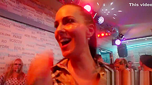 Horny kittens get absolutely delirious and undressed at hardcore party
