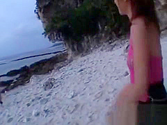 Horny pair uses their alone time in the large outdoors