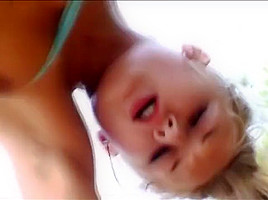 Horny pornstar in amazing cumshots, outdoor xxx scene