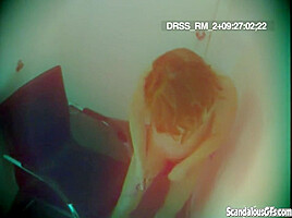 Horny slut toying herself in solo scene