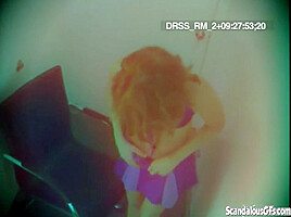 Horny slut toying herself in solo scene
