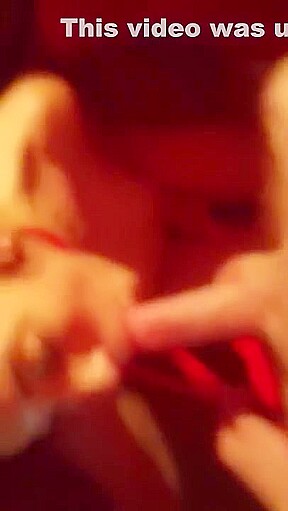 Hot Babe Sucks Big White Cock