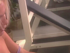 Hot Gym Buddies Decide To Lick Each Others Cunts After Working Out