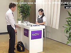 Hot Japanese Babe With A New Job