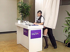 Hot Japanese Babe With A New Job