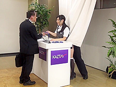 Hot Japanese Babe With A New Job
