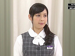 Hot Japanese Babe With A New Job