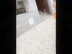 Hot Mature Woman Upskirt Filming at Shops