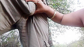 Hot Milf In Desi Jungle Bhabhi Played Dirty Game Of Sex With A Boy In The Jungle And Also Did Blowjob
