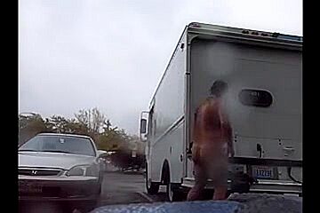 Hot Public Jerking On A Rainy Day