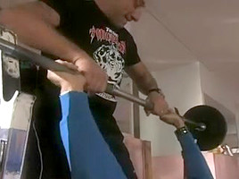 Hot Shorthair MILF Fuck In Gym