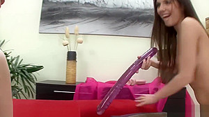 Hot Sluts Share A Big Toy