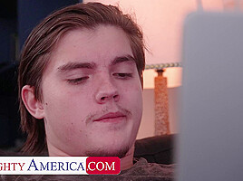 Hot blonde Cam Girl Amber Moore becomes real in your dreams!!