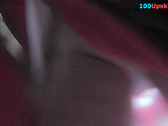 Hot candid upskirt vid shows amazing flabby bum