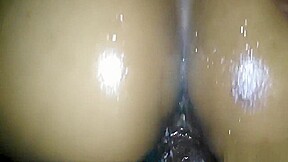 Hot ebony riding on big dick #3