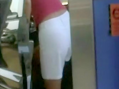 Hot neighbour milf with transparent skirt