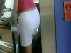 Hot neighbour milf with transparent skirt