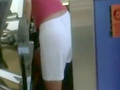 Hot neighbour milf with transparent skirt