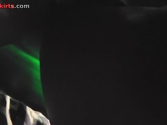 Hot playgirl shows her upskirt gazoo
