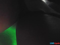 Hot playgirl shows her upskirt gazoo