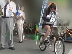 Hottest Japanese whore Yua Sasaki in Horny Outdoor, Stockings/Pansuto JAV movie