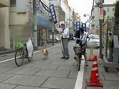 Hottest Japanese whore Yua Sasaki in Horny Outdoor, Stockings/Pansuto JAV movie
