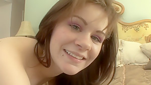 Hottest pornstar Angel Cakes in best brunette, cunnilingus porn movie