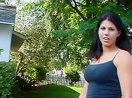 Hottest pornstar Kylie Rochelle in horny public, brunette porn video