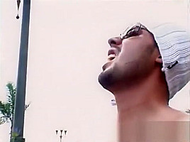 Hotties Ashley Long and Jasmin getting fucked by Vincent Vega outside