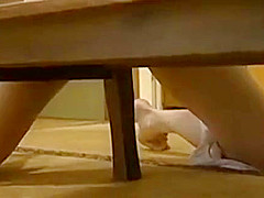 Housekeeper Pleasures Herself
