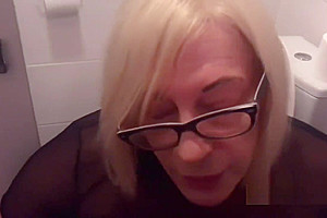 How desperate is sissy for her female hormone tablets?