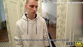 Hubby Permits Debt Collector To Taste Her Tight Holes With Andrew Marshall And Candy Kay