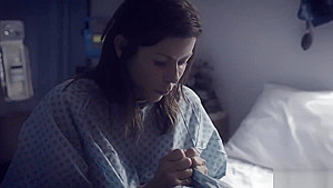 Huge boobs troubled MILF in a 3some with hospital staff