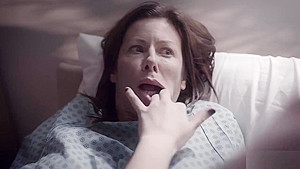 Huge boobs troubled MILF in a 3some with hospital staff