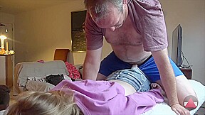Humping And Cumming Inside Her Shorts