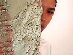 Hung latino twinks have anal sex in construction site