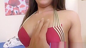 Hungarian teen 18+ Candy Cherry show her beauty in POV