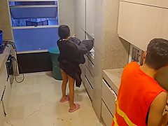 I Fuck My Bosss Employee On The Sly And We Get Caught - Rough Sex