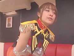 Incredible Japanese model in Best Threesome, Blowjob JAV movie