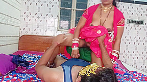 Indian Horny Newly Married Wife Riding Servant Dick On Fuck With Honey Moon And Bengali Boudi