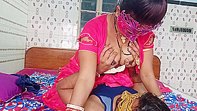 Indian Horny Newly Married Wife Riding Servant Dick On Fuck With Honey Moon And Bengali Boudi