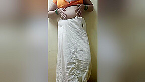 Indian Housewife In Saree