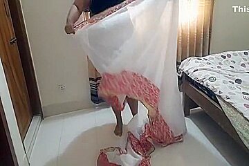 Indian Sexy Grandma Gets Rough Fucked By While Cleaning Her House