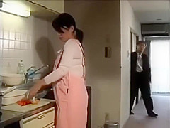 Japan milf fuck with 5 young stud