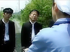 Japan milf fuck with 5 young stud