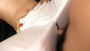 Japanese Cosplay Babe Cumsprayed In Mouth