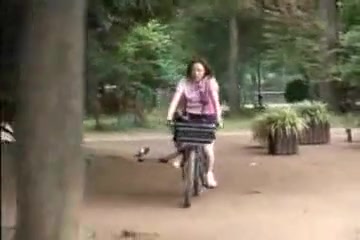 Japanese girl bicycle