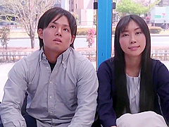 Japanese gloryhole blowjob creampie